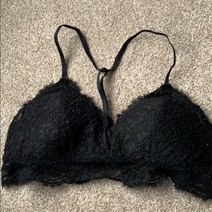black padded bralette